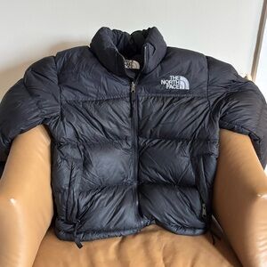 The North Face Charcoal Puffer Jacket